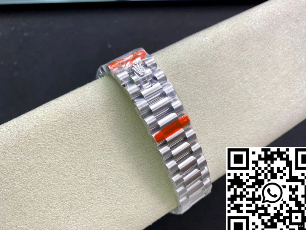 EW Date Factory 18k Day 118239 Rolex White Gold 0325